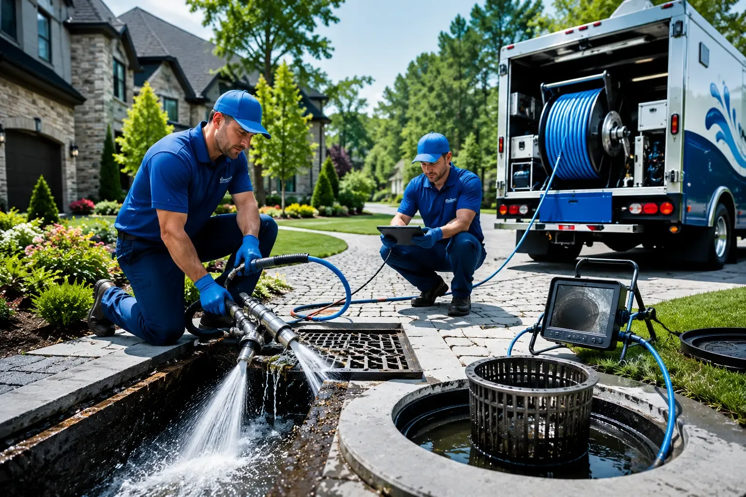 Local outdoor drain cleaning professionals in Marine City, MI